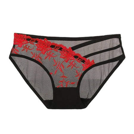 

Mrat Seamless Panties Briefs Cotton High Waist Women Lace Underwear Lingerie Thongs Panties Ladies Underwear Underpants Women Full Coverage Soft Briefs
