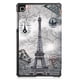 thumbnail image 2 of Funda de tres pliegues para tableta para Samsung Galaxy Tab A7 Lite 8.7 PU+PC Funda plegable, 2 of 8