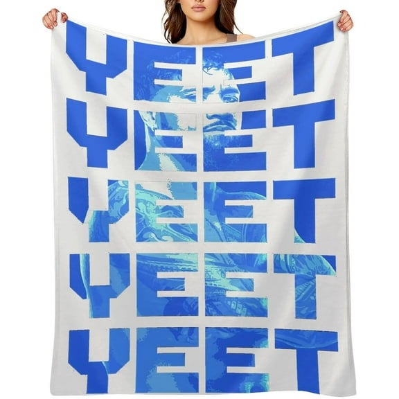 Jey-USO-Yeet Merch Blankets Bed Throw Blanket for Soft Lightweight Fuzzy Cozy Blanket Plush Quilt Gift 40"x50"