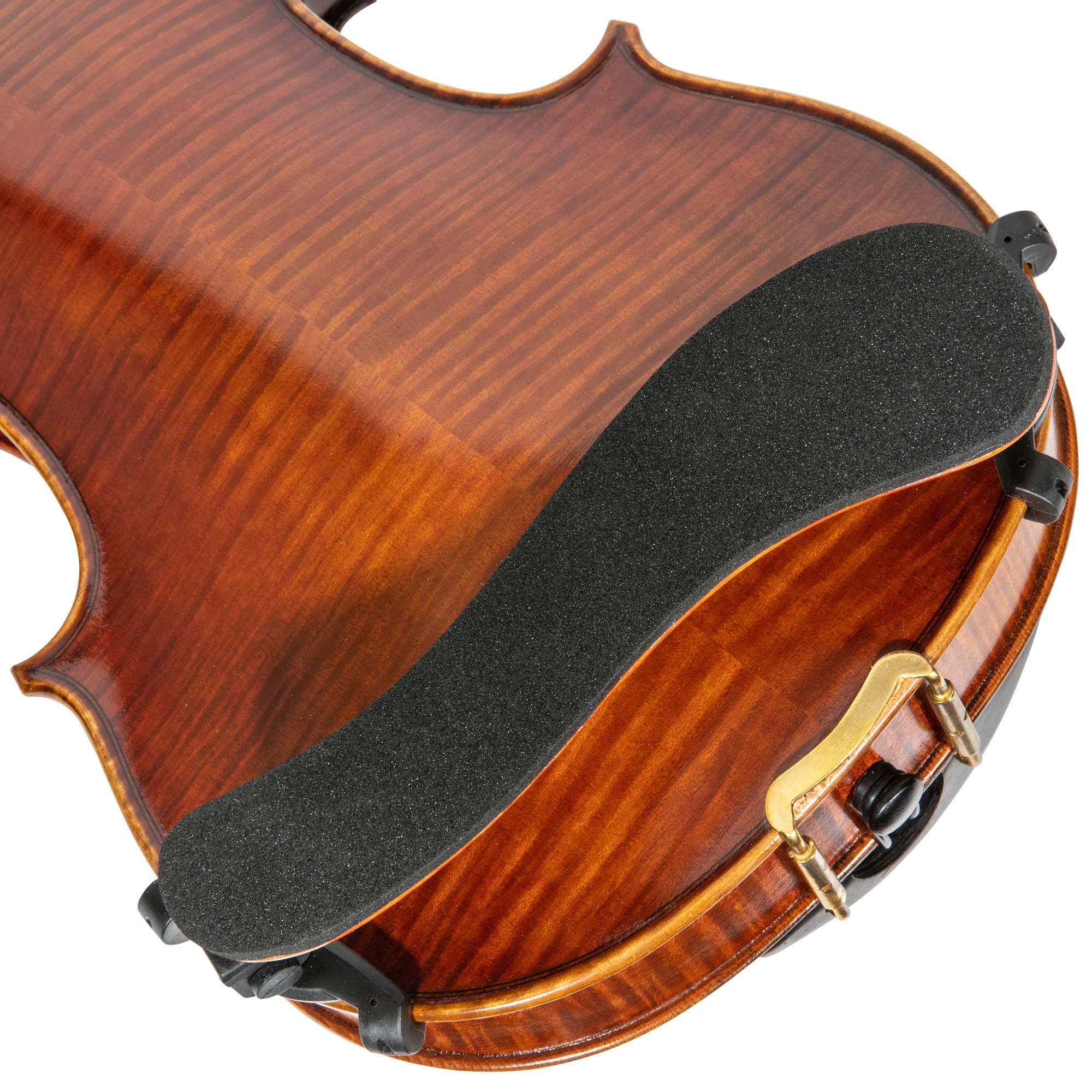 MI&VI Violin Shoulder Rest - Real Maple Wood | Collapsible | Adjustable | Height Adjustable Feet | Excellent Support Grip (Violin 4/4-3/4& Viola 14"-13")