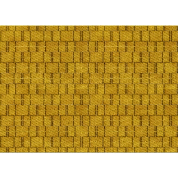 Ahgly Company Indoor Rectangle Patterned Sedona Brown Area Rugs, 7' x 9'