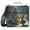 Fairy and Glow Christmas Tree, variant on 3 Ring Zipper Binder with Shoulder Strap Waterproof Trapper Keeper 2 Inch D-Ring 500 Sheets Capacity Two People Stand on Water