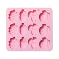 thumbnail image 1 of 12 Ardillas, Bellotas, Hojas Y Calabazas Con Temática Otoñal, Molde De Silicona Para Hornear, Molde Para Pasteles De Chocolate., 1 of 2