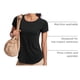 thumbnail image 4 of Remera CRZ YOGA de Algodón Pima Holgada Casual para Yoga Negra XL, 4 of 9