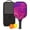 Black-1, variant on Pickleball Paddles Set Of 1, Fiberglass Surface, Liquid & Marble Print, 1 Paddles, 2 Balls & Bag