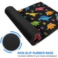 thumbnail image 6 of Long Mouse Pads for Desk,Dinosaur and Paw Print Pattern Desk Mats on Top Of Desks, Desk Mouse Pad Extra Large with 3mm Non-Slip Base and Stitched Edge for Gaming,Office,Work,Home 47.3"x23.6", 6 of 6