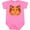 Raspberry, variant on Inktastic Tiger Face Boys or Girls Baby Bodysuit