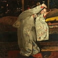 thumbnail image 3 of Breitner, George Hendrik 15x15 Black Modern Framed Museum Art Print Titled - Girl in a White Kimono, 1894, 3 of 5