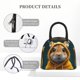 thumbnail image 4 of Balery Modern Yellow Sweater Guinea Pig Bolsa de Almuerzo para Mujeres, Caja de Almuerzo, Bolsa de Almuerzo Pequeña Impermeable, Tote de Almuerzo Reutilizable con Gran Capacidad, 4 of 6