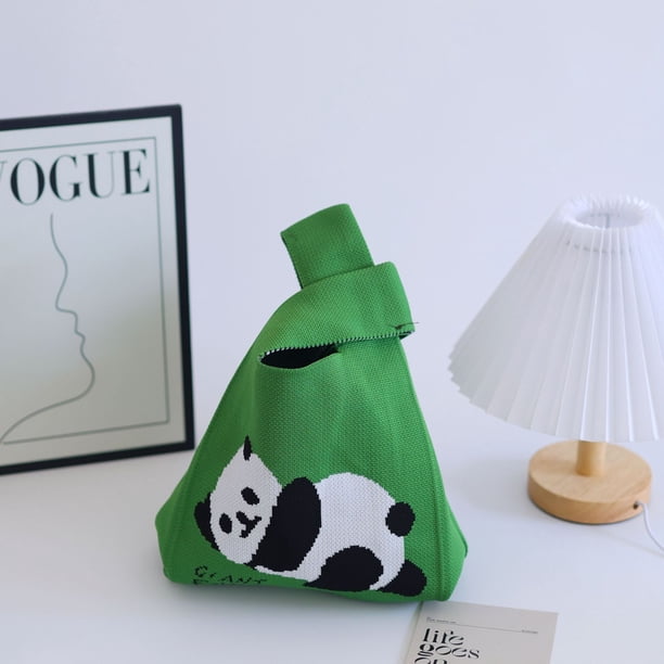 Bolso de mano, bolso de cubo de punto, bolso de mano que combina con todo, bolso tejido, bolso tipo chaleco, bolso informal