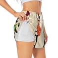 thumbnail image 3 of Lsque African Women Printed Women's Running Shorts with Liner Pockets,Elastic Quick Dry Workout Athletic Gym Yoga Shorts,Womens High Waist Shorts-X-Large, 3 of 9