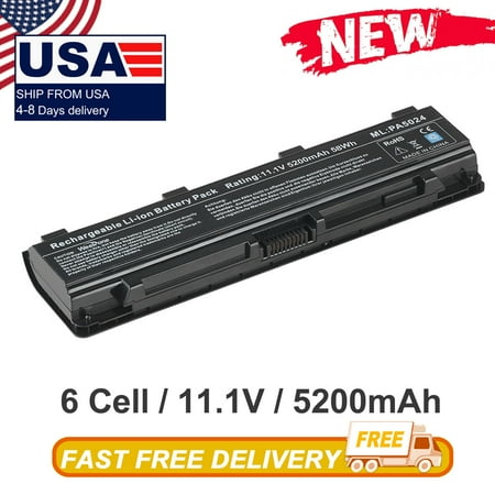 Battery For Toshiba Satellite Pro C850-14C C850-15N C850-1EQ C75D-B7240 PABAS274