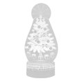 thumbnail image 1 of Lámpara De Regalo Luz Nocturna Alimentada Por Usb Con Decoraciones Acrílicas En 3D Bonitos Diseños De Árboles De Navidad, Ciervos Y Norias Ideal Para Navidad Y Cumpleaños, 1 of 4