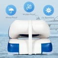 thumbnail image 5 of Costway Set of 2 Low Back Boat Seat Folding Fishing Boat Seat Stainless Steel Screws Included, 5 of 10
