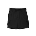 thumbnail image 4 of Domuza Boys Cargo Shorts Lightweight Elastic Waist Short Uniform Pants Playwear Workout Clothes with Multi Pockets 2026 Black 140, 4 of 6