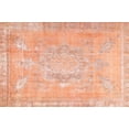 thumbnail image 1 of Ahgly Company Indoor Rectangle Contemporary Mango Orange Abstract Area Rugs, 2' x 5', 1 of 6