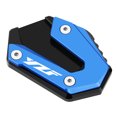 thumbnail image 3 of Woxiu Motocycle Kickstand Shoes Fit for Ya.ma.ha YZF R3 2015-2025, YZF R7 2022-2025, YZF R9 2025 2026 CNC Side Stand Enlarge Extension Pad yzf Accessories, 3 of 6