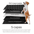 thumbnail image 3 of Cubre Asiento  Bloosom Impermeable Para Auto Mascota Perro Negro, 3 of 4