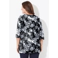 thumbnail image 2 of Catherines Women's Plus Size Ultra-Soft Square-Neck Tee, 2 of 3