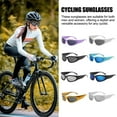 thumbnail image 2 of Lunettes de Soleil de Cyclisme d'Extérieur Anti-Choc Vélo Course Sport Pêche, 2 of 8