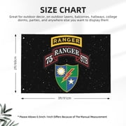 75th Ranger Regiment Special Troops Battalion (Stb) Double Sided Flag 2x3ft For Home/Company/Indoor Outdoor Decoration Flag 100% Polyester Banner