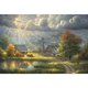 thumbnail image 1 of (3) Hilo Algodón Ecológico Bordado 11CT 3 Hebras Impresión 60x40cm Kit Serie Paisaje Punto Cruz Con La, 1 of 9