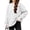 White, variant on Girls Sweatshirt Kids Casual Long Sleeve Tops Comfy Crew Neck Pullover Shirt with Thumb Holes Fall Winter Clothes(White,13-14 Years)