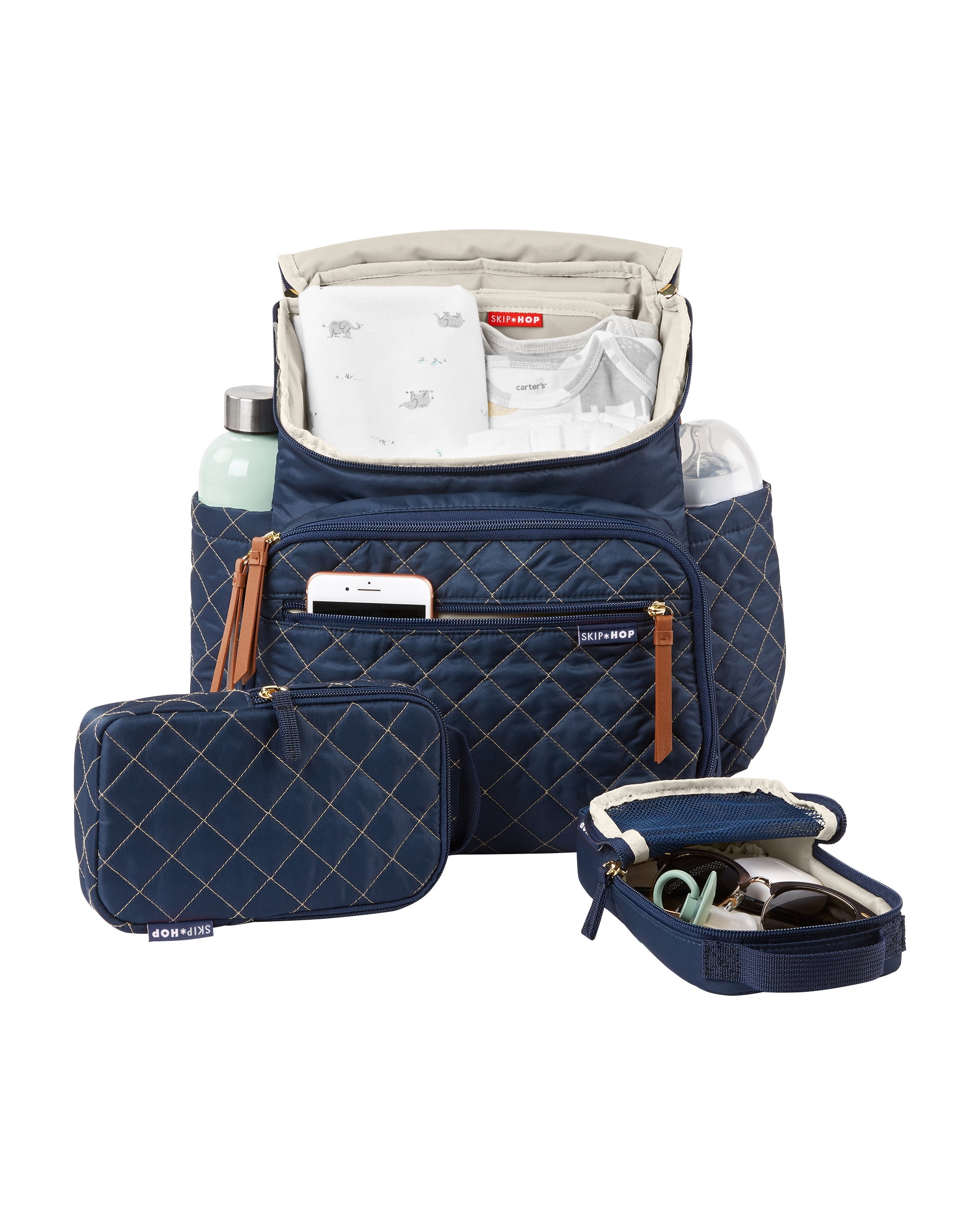 Skip Hop Diaper Bag Backpack Forma for All Ages, Multi-Function