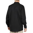 thumbnail image 2 of Dickies L535 Industrial Long Sleeve Work Shirt - Black - 3XL, 2 of 3