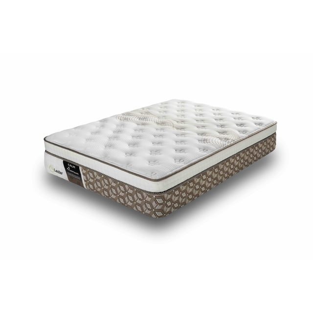 Lester Calm Colchón Matrimonial - Colección Instant Serenity - Firme - Híbrido con Resortes y Espuma de Cobre Antibacteriana