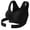Black-L, variant on Postures Bra for Women Full Coverage Back