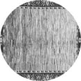 thumbnail image 1 of Ahgly Company Indoor Round Abstract Gray Modern Area Rugs, 5' Round, 1 of 4