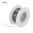 thumbnail image 3 of Uxcell 2Pcs 26 Gauge Nichrome 80 Heating Resistance Wire 33ft High Temperature for Electronic Components Repairing, 3 of 4