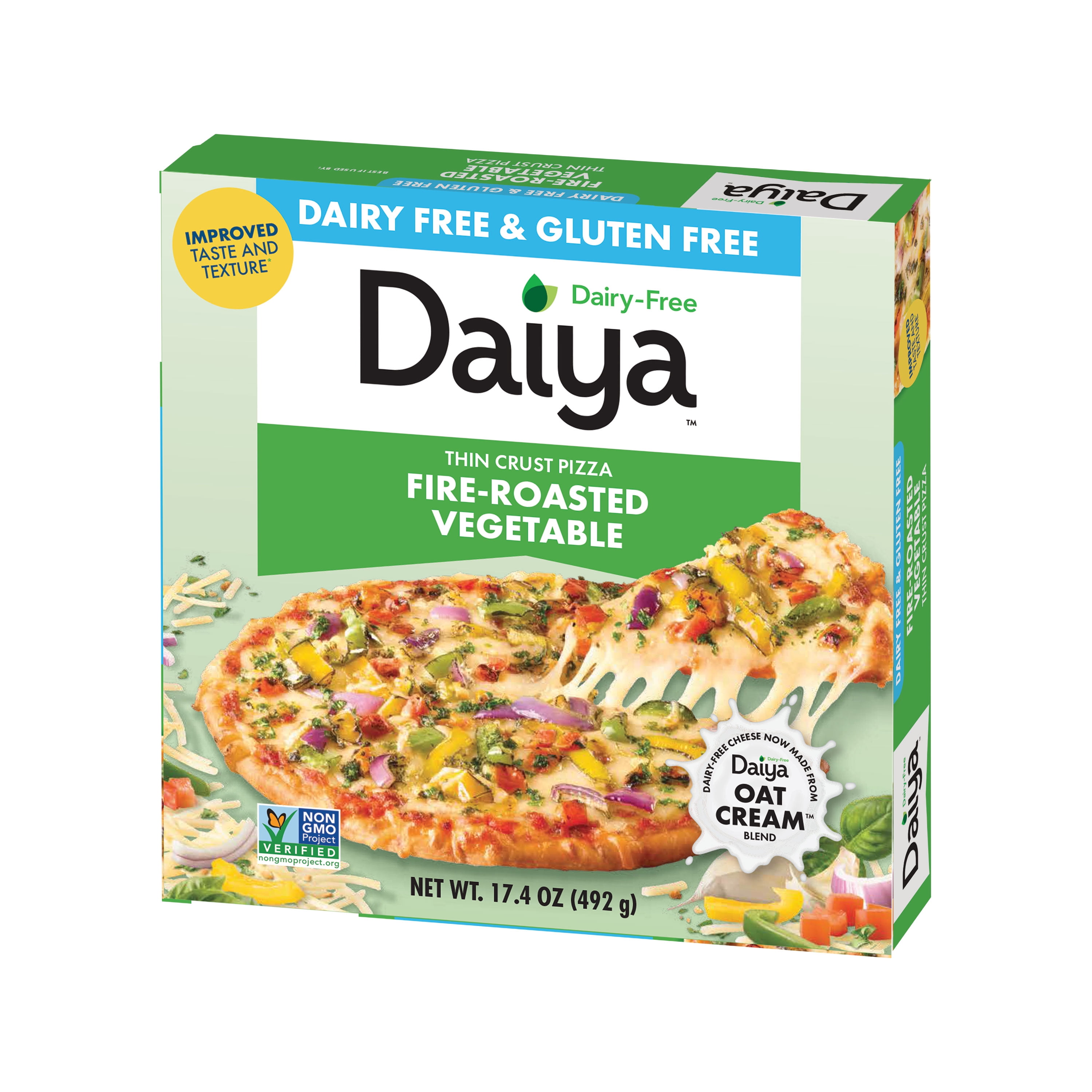 Daiya Fire-Roasted Vegetable Pizza 17.4 oz Frozen - Walmart.com