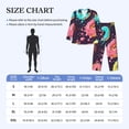thumbnail image 4 of Salouo Donuts1 Print Button-Front Long Sleeve Pajama Set for Men, Soft 2Pjs Men's Long Sleeve Sleepwear-XX-Large, 4 of 7