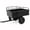 Black, variant on EastVita Heavy Duty Utility Trailer for ATV/UTV 750lbs Capacity Garden Dump Cart for Lawn Mower Tractor