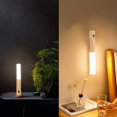 thumbnail image 3 of Wooden LED Wall Light, USB Rechargeable Wooden Wall Light with Motion Sensor Indoor Wall Sconce Night Light, 3 of 4