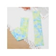 thumbnail image 4 of Women's Sun Cover Arm Stretch Cooling Tie-Dye Compression Sleeves for Female Outdoor Sport Climbing Running Biking Yellow, 4 of 6
