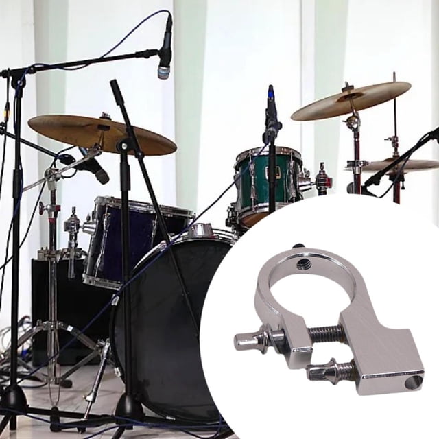 Abrazadera para mazo de batería, accesorios de montaje, diámetro de la abrazadera: 2,8 cm, accesorios para instrumentos de percusión, soporte para maz