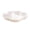 White, variant on Plastic Serving Plate with Built-In Dip Bowl, 7.5in Appetizer Tray for Chips Veggies & Sauces