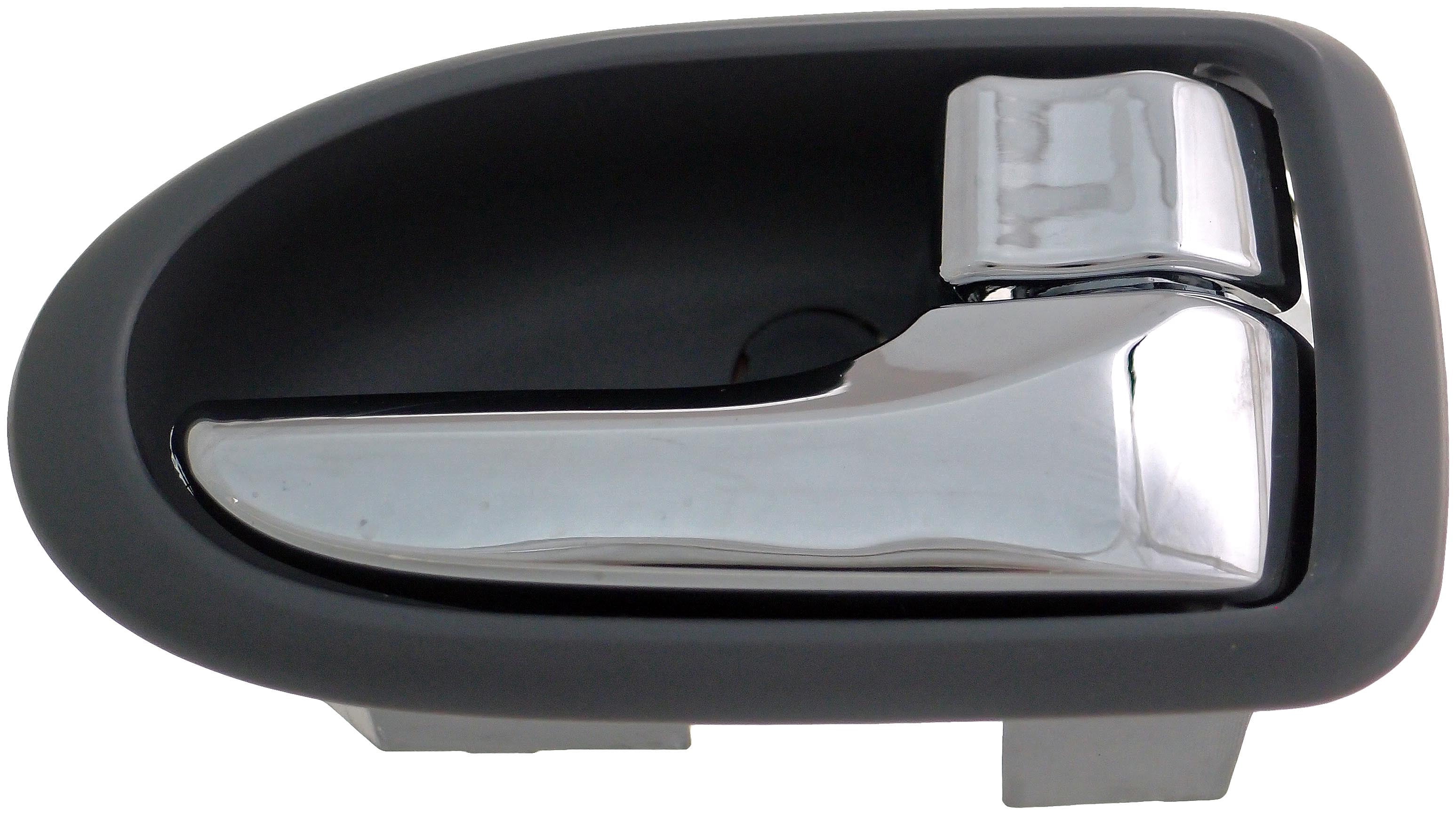 Dorman 83623 Front Passenger Side Interior Door Handle for Specific Mazda Models, Chrome Lever; Gray Housing