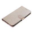 thumbnail image 4 of For Xiaomi Redmi Note 14 Pro 4G Wallet Case Glitter Anti-Scratch Leather Phone Cover Stand - Black, 4 of 5