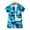 A-Blue1, variant on Jamsmile Toddler Boys Outfit Sets Summer Beach Button Down Tropical leaves PrinTshirts + Shorts 2 Piece Breathable Boys Beach Outfits , 2-3 Years
