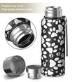 thumbnail image 2 of 20 Oz Black Paw Coffee Tumbler Double Wall Insulated Stainless Steel Water Bottle | Metal Reusable Thermoses Flask with Cup Cap | Leak & Sweat Proof with Anti-Dust Lid, 2 of 7