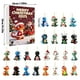 thumbnail image 1 of Decoración de Papá Noel 24 Ornamentos de Figuras Conjunto de Papá Noel Negro para la Decoración Del Árbol de Navidad, 1 of 2