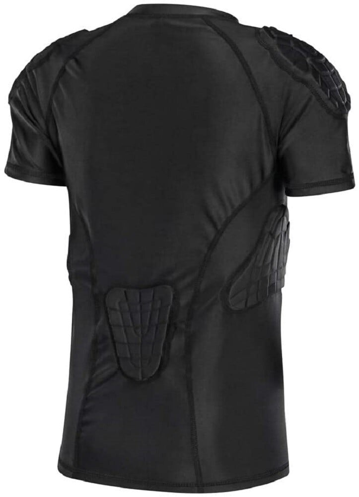 TUOY Youth Padded Compression Shirts Chest Rib Protectors for