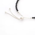 thumbnail image 4 of Natural Black Spinel Round Shape Bracelets in Sterling Silver for Women, August Birthstone Jewelry for Her Birthday, Wedding Anniversary, Christmas, Mothers Day, 4 of 7