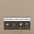 thumbnail image 4 of Outsunny Outdoor Chair Cushions with Backrest for Garden Furniture, Beige, 4 of 10