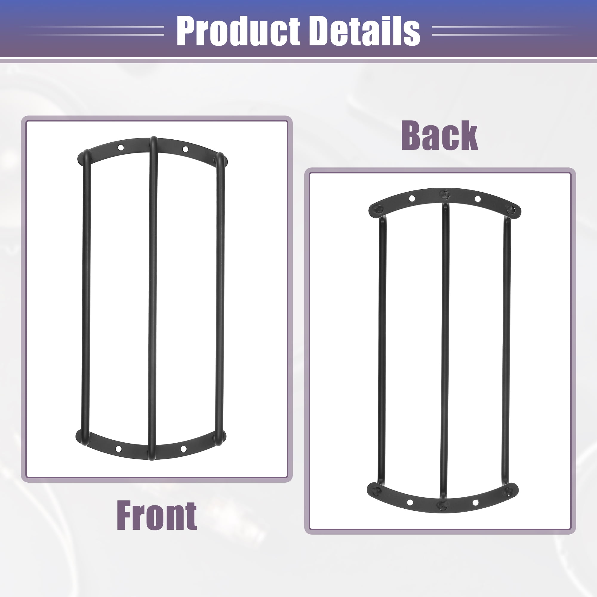 Unique Bargains Universal Black Iron Speaker Grill Bar Audio Speaker Subwoofer Cover 10"