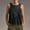 Black, variant on Clearance Clothes Under $10 Abomasnow Womens Peplum Babydoll Tank Tops Summer Sleeveless O Neck Crop Tops Fashion Solid Color Pleats Vests